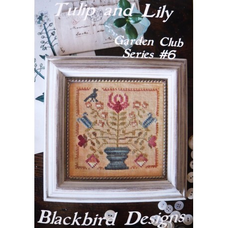 Garden Club series nº 6 Tulip and Lily. BBD6