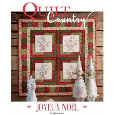 Quilt Country nº54 "Joyeux Noël"
