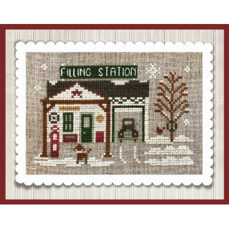 Hometown Holiday. Pop's Filling Station- LHN pc9110