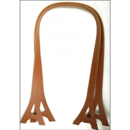 Par de asas "Tour Eiffel" 65 cm. Marrón claro. Inazuma